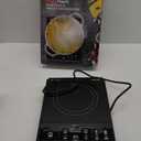 Mueller RapidTherm Portable Induction Cooktop, 1800W Hot Plate Electric Stove Top Burner. 8 Temp Levels, Auto-Off & Pot Detection, LED Display, Child Lock, 4 Programs, Burners for Cooking