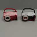 (2-Pack) Wrapping Paper Cutter & Tape Dispenser Dual Use with 4 Tapes，2 Replace Blades Kit for Christmas Gift Wrap Cutter Tool Paper Roll Holder Tube Sliding Slicing for Birthday Holiday.