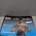 Ally Peaks Pull Up Bar for Doorway | Thickened Steel Max Limit 440 lbs Upper Body Fitness Workout Bar| Multi-Grip Strength for Doorway | Indoor Chin-Up Bar Fitness Trainer for Home Gym Portable (silver2)