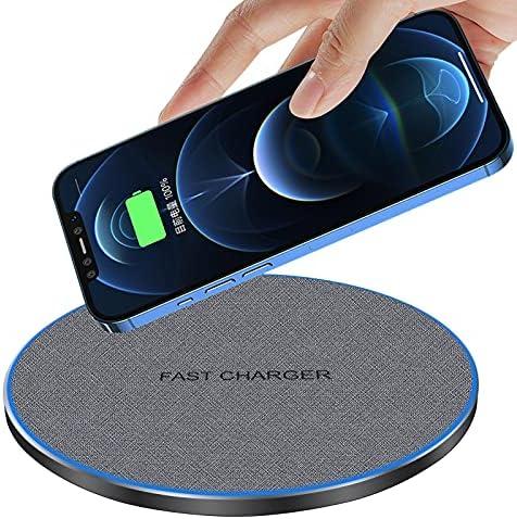 Fast Wireless Charger, 20W Max Wireless Charging Pad Compatible with iPhone 16/15/14/13/12/SE/11/11 Pro/XS Max/XR, AirPods; FDGAO Wireless Charge Mat for Samsung Galaxy S25/S24/S23/Note, Pixel/LG