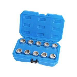 10PCS Wheel Locking Nut Key Kit for Land Rover Discovery & Defender & Range Rover 1998-2006, Nut Socket Adapter Set, Anti-Theft Lug Nut Removal Tool, Anti-Theft Screw Remover
