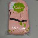CUBY Dog and Cat Sling Carrier - Hands Free Reversible Pet Papoose Bag - Soft Pouch and Tote Design - Suitable for Puppy, Small Dogs Cats Outdoor (Pink Senior, Adjust Strap 2.0)