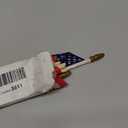 12 Pack Small American Flags on Stick Small US Flags/Mini American Flags for Outside 4x6 Inch American Hand Held Stick Flags with Kid-Safe Spear Top, Patriotic Veterans Day Decorations, 4th of July Decorations (46 Inch (Red))