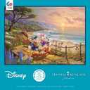 Ceaco - Thomas Kinkade - Disney - Donald & Daisy, A Ducky Afternoon - 1000 Piece Jigsaw Puzzle