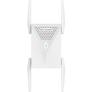 2025 AX3000 WiFi 6 Extender-Dual Band (2.4G/5.8G), WiFi Extender Signal Booster with Gigabit Ethernet Port, Access Point, No Required App, Long Range WiFi Booster, Faster Speed and Easy Setup (White)