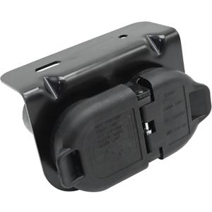 56055632AA 7-Pin Trailer Hitch Tow Plug Connector, Replacement for Dodge Durango Ram 1500 2500 3500 Grand Cherokee 2011-2022, Replaces 56055632AB, 56055632AC, 68573359AA