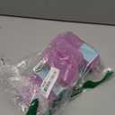 It's Academic Crayon Box with Hinged Lid and Snap Closure, Clear, Purple, and Green Plastic, 16-Pack (Colors May Vary)