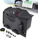 MDPROMCP RZR Tablet Phone Mount Storage Box Compatible with 2019-2023 Polaris RZR XP 1000 RZR XP Turbo, Electric Device GPS Mount Tablet Holder Navigation Holder Accessories