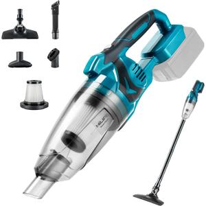 Cordless Handheld Vacuum Cleaner for Makita 18V Battery, EasyClean Wet Dry Use,Wireless Handheld Vacuum for Car,Home, Boat,Workshop, Pet Hair, Furniture Cleaning (Tool Only No Battery)