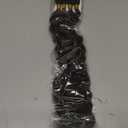 Super Wave Bulk Human Hair 100% Unprocessed Brazilian Virgin Human Hair Extensions Bundles for Braiding Hair Wet and Wave Micro Human Hair(1Pack-4PCS, 18inch Natural Black)