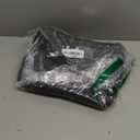 Large Makeup Bag, Portable Travel Makeup Bag Organizer for Women Girls with Makeup Brush Compartment & Two Side Pockets, Cosmetic Travel Bag Vertical Storage Toiletry Bag - Black (MEDIUM)