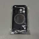 Dssairo for iPhone 15 Pro Max case with 360Rotation Magnetic Ring Compatible with MagSafe Slide Camera Cover Foldable Stand Military-Grade Shockproof Protective case (Black, iPhone 15 Pro Max)