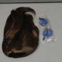 Rubies mens Characters 70's Shag Brown Wig, Brown, One Size Party Supplies, Brown, One Size US