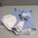 HMPRT Halloween Costume for Girls, Kids Book Storybook Character Costumes Dress Outfits Accessories (Medium(8-10yr), Bule)