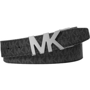 Michael Kors mens 34mm Reversible Mk Buckle Belt (40, Black)