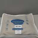 MooMee Bedding Duvet Cover Set 100% Washed Cotton Linen Like Textured Breathable Durable Soft Comfy (Heathered Tannish Linen Grey, King 104"x90")