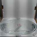 Keonjinn 24 x 36 Inch Oval Bathroom LED Mirror, Frontlit Oval Mirror with Lights, Anti Fog Lighted Bathroom Mirror Wall Mounted, Dimmable Shatter-Proof Anti Fog Memory Vanity Mirror, CRI 90+