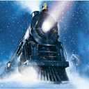 Funnytree 8x6ft Winter Christmas Train Backdrop for Photography Xmas Snow Night Railway Party Background Wonderland Snowflake Portrait Photobooth Banner Decorations Photo Studio Props