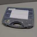 mxuteuk 81PCS Quick Connect Air Hose Fittings Kit,1/8",1/4",3/8",1/2" Push to Connect Fitting,Air Line Quick Connect Fittings,Quick Release Pneumatic Kit (Blue)