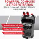 Marineland Magniflow Canister Filter For aquariums, Easy Maintenance,Black
