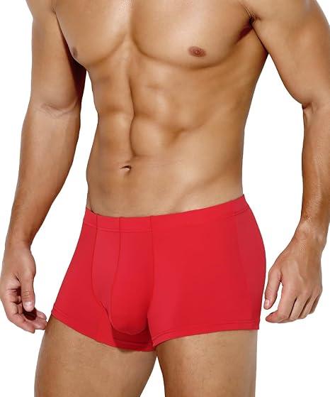 Arjen Kroos Men's Sexy Silky Trunks Underwear Boxer Briefs 1 Pack L