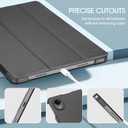 ProCase for Onn. 11" Tablet Pro 2024 Case, Slim Stand Hard Back Shell Protective Smart Cover for Onn. 11 Inch Tablet Pro 2024 Model -Black