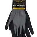 Jacent Multi-Purpose Gloves with Nitrile Coating, Lightweight and Durable - One Size Fits Most