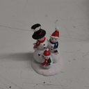 Cardinal Decor Bird Statue for Home and Festive Holiday Decorations Statues Home Office Decorative Displays for Living Room, Bedroom, Bathroom - Snowman