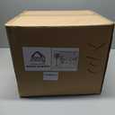 Plates and Bowls Sets, 16 Pieces Dinnerware Sets, Service For 4, Black