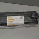 Hodeamy Heated Floor Mat Under Desk for Foot Warmer Wider 110V Adjustable Temperature Electric Space Heaters Heating Pad Carbon Crystal & Energy Saving Feet Warmers for Office, Home (Black Gray)