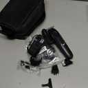 Wahl Aqua Blade Rechargeable Wet/Dry Lithium-Ion Deluxe Beard Trimmer for Men - Interchangeable Heads for Detailing, Hair, Mustache and Body Grooming - Model 9899-100