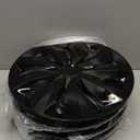 ABX Hubcaps,16 inch hubcaps Set of 4, Wheel Rim Cover ABS Material, Snap On Car Truck SUV Replacement, for Toyota Camry Nissan Mazda etc, Black