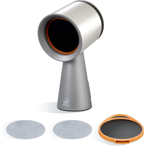 Portable Range Hood Kitchen Powerful 3-Speed Suction Desktop Compact Range Hood with 2 Replace Filter Low Noise Kitchen Exhaust Fan with Large Oil Collection Cup (apartment use)