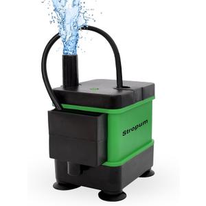 HVAC Condensate Pump Small Pump With Level Sensor For Air Conditioner 110V Automatic Submersible Water For Dehumidifier,Furnace,Green-1 (Small (3FT 70GPH))
