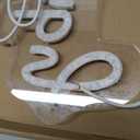 Oh Baby Neon Sign for Backdrop, 16.5x 6.9 Dimmable Led Light up Sign for Baby Shower - Gender Reveal Birthday Party Decorations - Warm White