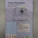 Kids Instant Digital Cameras for Boys and Girls, 1080P HD Dual-Lens Selfie Digital Camera with Print Paper & 32G Card, Christmas Birthday Gifts Toys for Toddler and Teenagers Age 3-16 Years Old