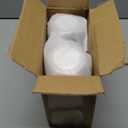 4 Pack 3-3/4 Inch Center Caps Push Through for Trailer Truck RV Wheels Rims 3-3/4" Center Bore Chrome Stainless Steel