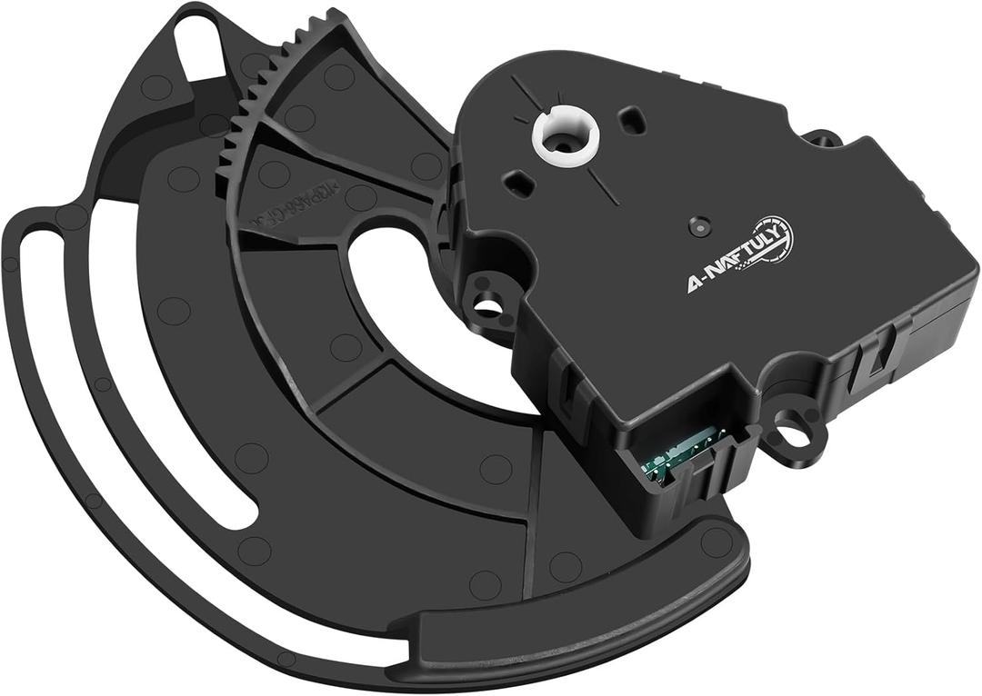 HVAC Blend Door Actuator Fits for 2003-2014 Chevy Avalanche Silverado Suburban Tahoe GMC Sierra 1500 2500 3500 Yukon Cadillac Escalade Hummer H2, Heater Air Vent Actuator, Replace# 604-112, 15-73952