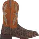 Dan Post Mens Dorsal Embroidered Square Toe Casual Boots Mid Calf - Brown (9 Wide, Tobacco)