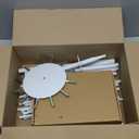 10' LED Animated Outdoor Christmas Tree, Multicolor Lightshow Lighted Cone Wire Tree with Topper Star, Christmas Outdoor Decorations Artificial Lighted Tree for Indoor Yard Patio