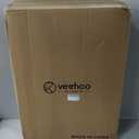 Veehoo Foldable Dog Ramp for Bed Couch Large Dogs, Adjustable 17-23'' High
