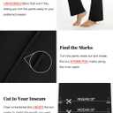 Safort 34" Women Bootcut Yoga Tall Dress Pants Flare Long Trousers Work Stretchy Business Casual Slacks Pockets L