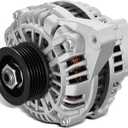 BDFHYK Alternator Compatible with Honda Civic 2001-2005 1.7L l4, Compatible with Acura EL 2001-2005 1.7L l4 Replace 06311-PLM-505RM, 13893, 13893N, 213893, 2-13893, 31100PLMA01, 3341427A, 334-1427A