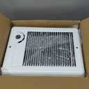 New Upgrade CSC151TW Electric Wall Heater - Fast & Efficient Heating with Built-in Thermostat, 1500W/120V, 5120 BTU, Complete Unit, White (120, Volts) (White)