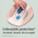 Depend Fresh Protection Adult Diapers, Incontinence Underwear for Women, Disposable, Maximum, Medium, Blush, 30 Count
