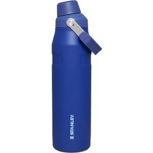 Stanley IceFlow Fast Flow Water Bottle | Angled Spout Lid | Lightweight & Leakproof for Travel & Sports | Insulated Stainless Steel | BPA-Free (36 Ounces, Lapis)