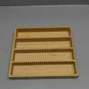 MinBoo Bamboo Coffee Pod Storage Holder Drawer Insert for Counter Compatible with Vertuoline Capsules for Kitchen, Home, Office, Coffee Station,Small