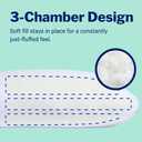 Casper Sleep Essential Cooling Pillow, Standard Size Cooling Cover, Medium Soft Feel, Down-Alternative Fill, Supports Side, Back & Stomach Sleepers