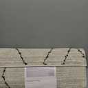 Loloi Fabian Collection FAB-02 Ivory/Charcoal 5'-3" x 7'-6" Area Rug
