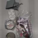 BEAUTURAL Fabric Shaver and Lint Remover, Sweater Defuzzer with 2-Speeds, 2 Replaceable Stainless Steel Blades, Battery Operated, Remove Clothes Fuzz, Lint Balls, Pills, Bobbles Gray